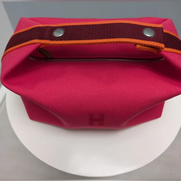 New Hermes Bride a Brac GM (Large) in Hibiscus - Picture 3 of 7